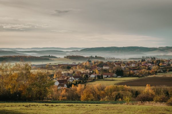 Nová Ves pod Pleší na podzim