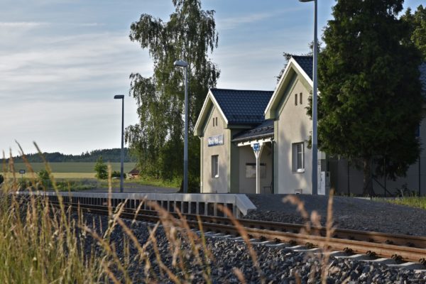 Vlaková zastávka Nová Ves pod Pleší